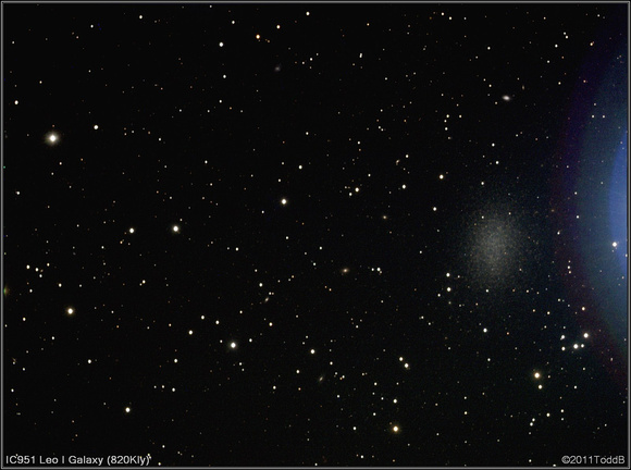 IC591-Leo I Galaxy (820Kly)