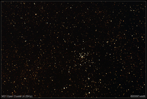 M21 Open Cluster (4.25Kly)