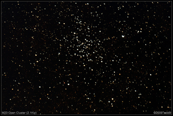 M23 Open Cluster (2.1Kly)