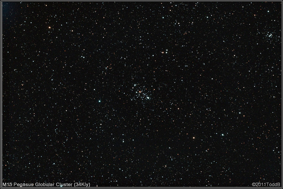 M15 Pegasus Globular Cluster