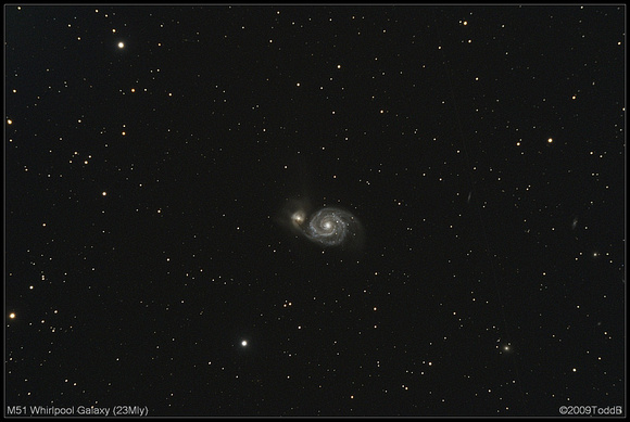 M51 Whirlpool Galaxy (23Mly)