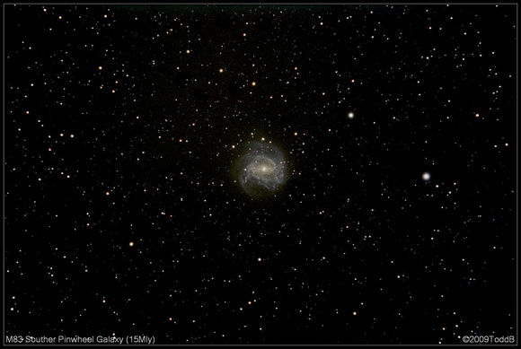 M83 Southern Pinwheel Galaxy (15Mly)