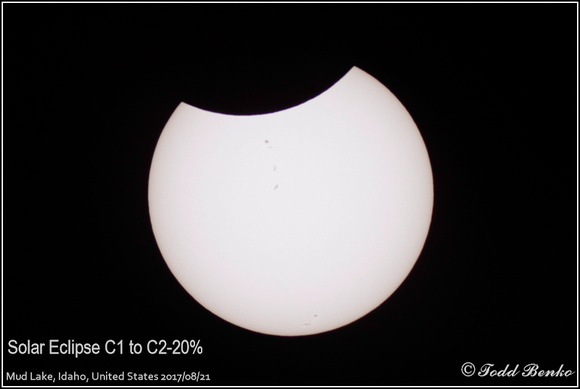 Solar Eclipse C1 to C2-20%
