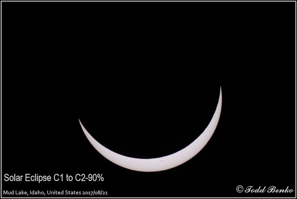 Solar Eclipse C1 to C2-90%
