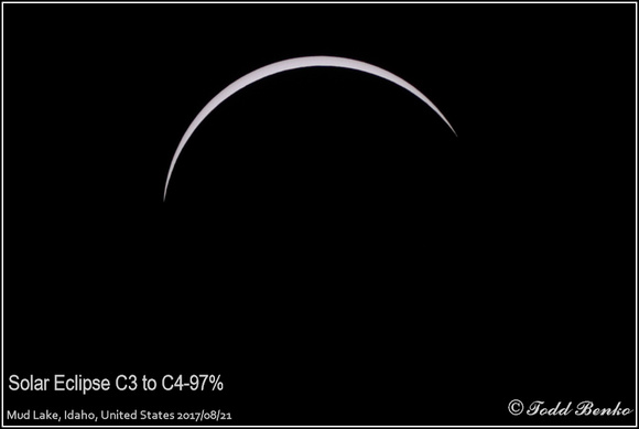 Solar Eclipse C3 to C4-97%