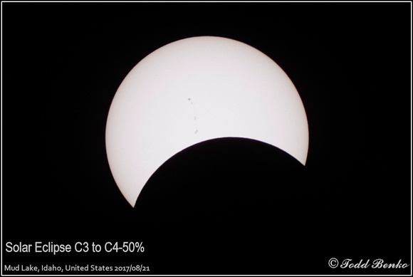 Solar Eclipse C3 to C4-50%