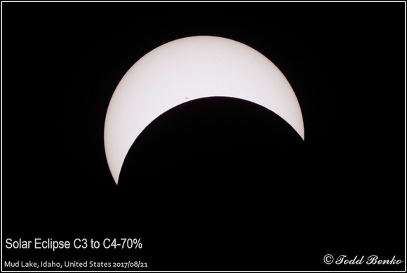 Solar Eclipse C3 to C4-70%