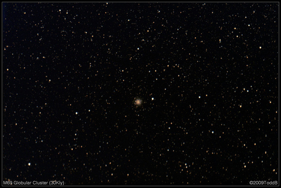 M69 Globular Cluster (30Kly)