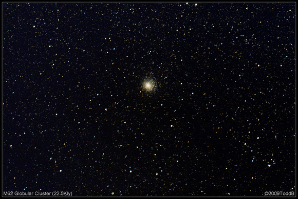 M62 Globular Cluster (22.5Kly)